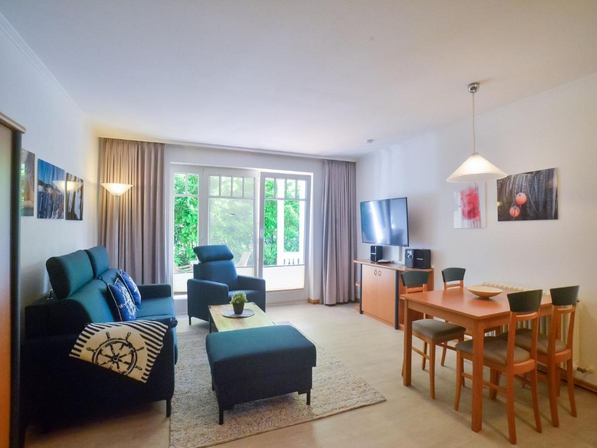 Duenenpark Binz - Komfort Ferienwohnung Mit 1 Schlafzimmer Und Terrasse Im Erdgeschoss 199 Eksteriør bilde